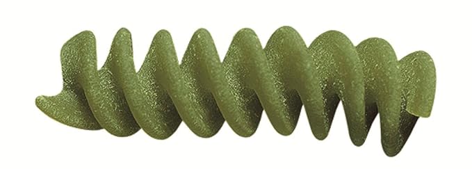 De Cecco Pasta Spinach Fusilli No.34 12 OZ (Pack of 12) - Made in Italy High in Protein &amp Iron Bronze die (VKP0034)