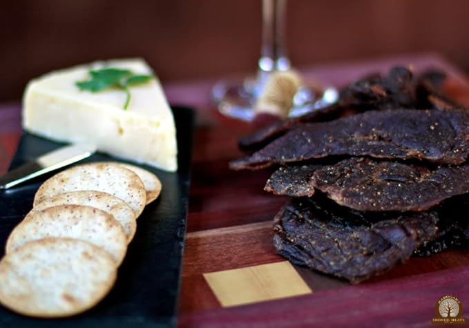 Mahogany Smoked Meats: Wild Boar Jerky - 8oz
