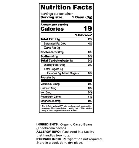 Terrasoul Superfoods Raw Organic Criollo Cacao Beans 2 Lbs (2 Pack)