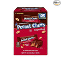 Goldenberg's Peanut Chews Original Dark Gluten Free Individually Wrapped 100 Pieces 32 oz (2lbs)