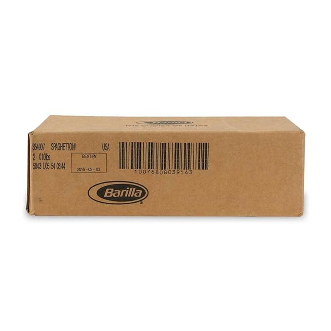 Thick Spaghetti Pasta10 Pound -- 2 Case