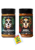 Mexican Traditional Seasoning Mix Asadero-Style Spice Blend for Chicken Beef Pork and Vegetables with Bonus Slap Ya Mama Seasoning Packet (7.3 oz Pollo Asado/Birria)
