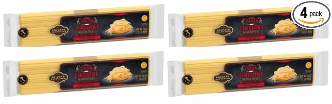 Pack Of 4 Italian Linguine Pasta 16 oz.