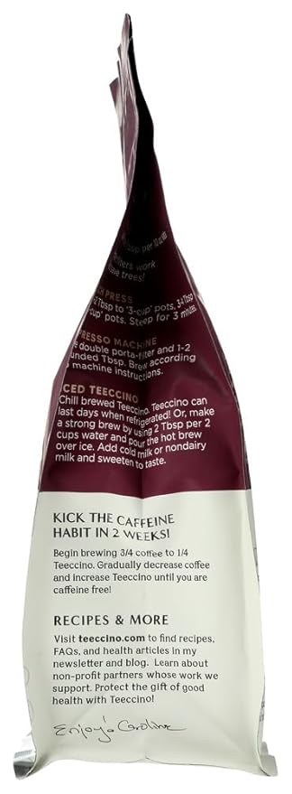 Teeccino Mocha Herbal Coffee ( 6x11 OZ)