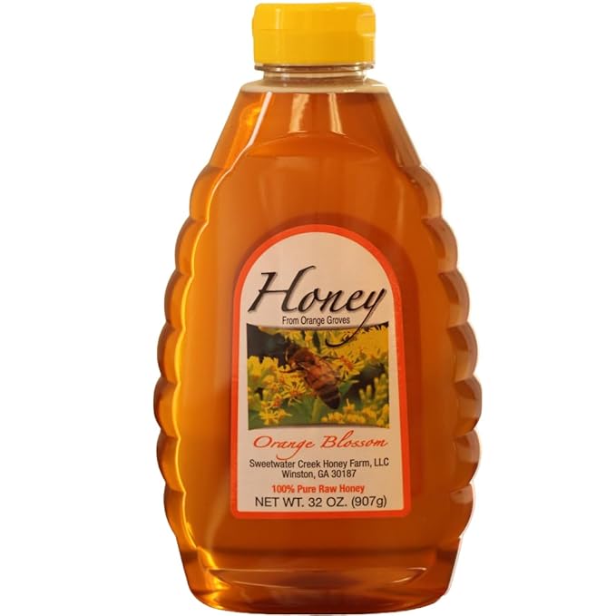 Orange Blossom Honey-Pure Raw All-Natural-32oz