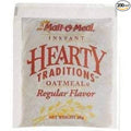 Hearty Traditions Regular Sugar Instant Oatmeal 1 Ounce -- 200 per case.