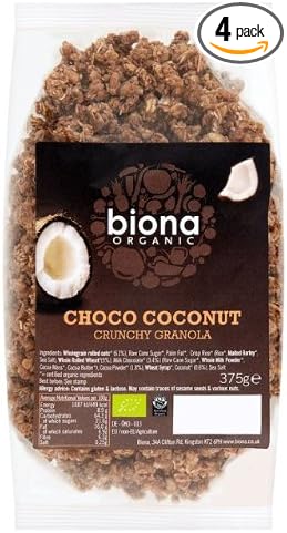 (4 Pack) - Biona - Org Choco-Coco Granola | 375g | 4 Pack Bundle