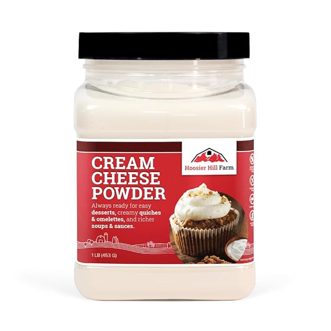 Hoosier Hill Farm Cream Cheese Powder 1LB (Pack of 1)