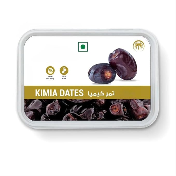 Kimia Dates Khajoor | Soft Kimia Khajoor | No Added Preservatives Fresh &amp Soft khajoorRich in Calcium Iron and Potassium | Instant Energy - 400 gm