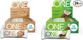 ONE Protein Bars Cinnamon Roll &amp Almond Bliss Gluten Free Protein Bars with 20g Protein 12 Count