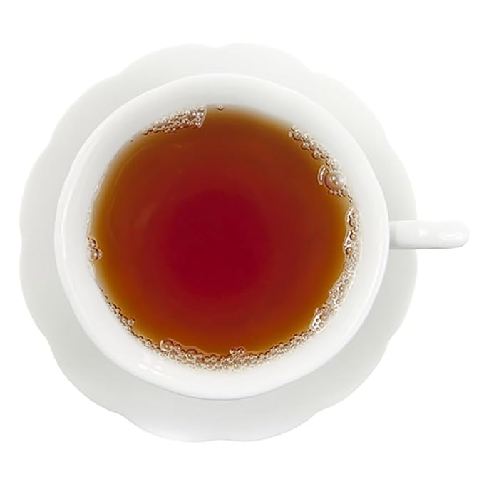 Blackcurrant Naturally Flavored Black Tea | Loose Leaf Tea Pouches - 16oz | Sri Lankan Black Tea with Currant Notes | Medium Caffeine | Kosher Vegan Friendly | Great for Iced Tea | Fruit Infused