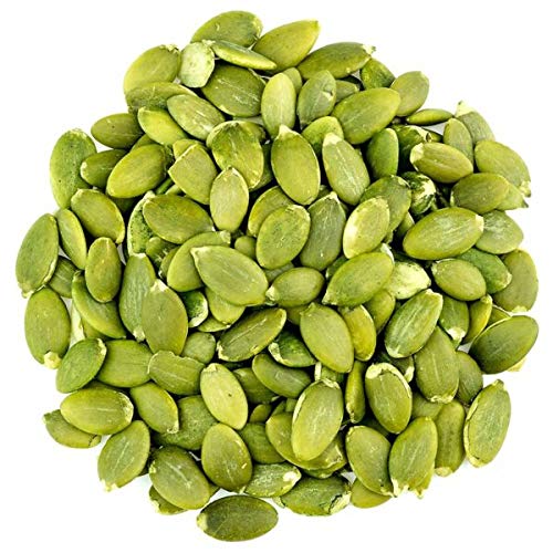 Aiva Pumpkin Seeds Raw (4 LB Bulk) – Premium Whole Pepitas for Snacking Baking Salad Toppings Cereal Roasting and Cooking Shelled Pepitas