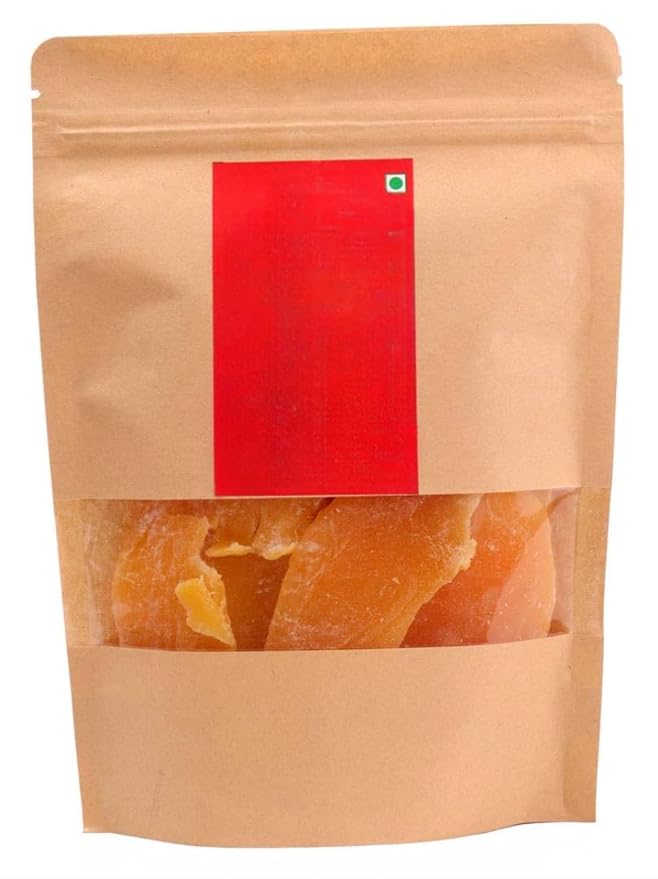 Generic Dry Fruits Dried Alphonso Slice without Sugar No Artificial Colour Precervative Free Rich in Vitamins &amp Minirals Antioxidants - 200 G