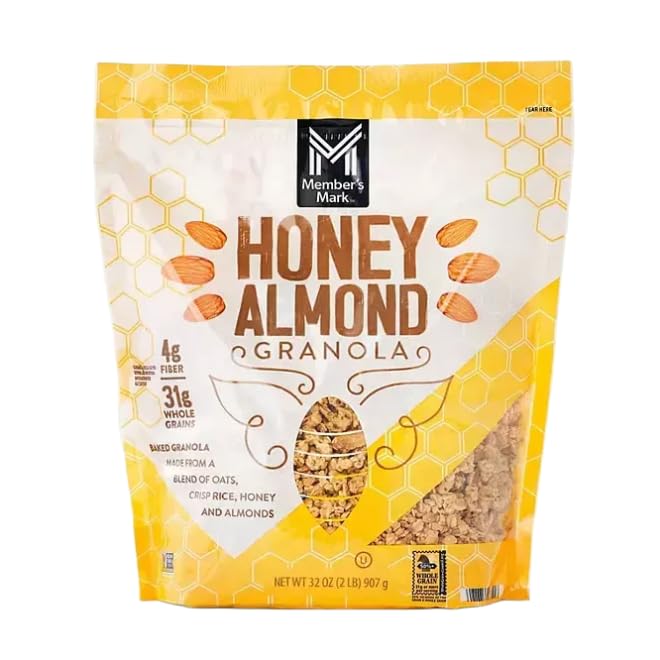 Honey Almond Granola 32 oz (32 Ounce (1 Pack))