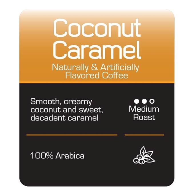 Roast Ridge Single Serve Coffee Pods for K-Cup Brewers Flavored Variety Pack Medium Roast 60 Count (20 each: Cinnamon Swirl Coconut Caramel Southern Pecan)