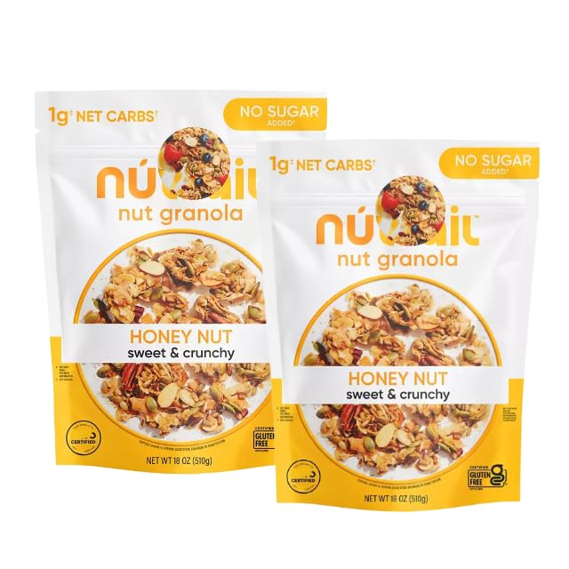 Honey Nut Granola 18 Ounce (2 Pack)