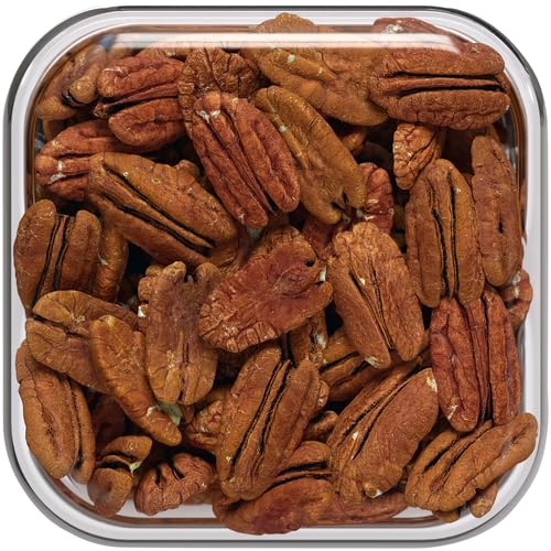 Fisher Oven Roasted Never Fried Mammoth Pecans17 OuncesHeart Healthy Snacks for AdultsMade with Sea SaltNo Added Oil or Artificial IngredientsGluten FreeVegan ProteinBulk(Pack of 2)