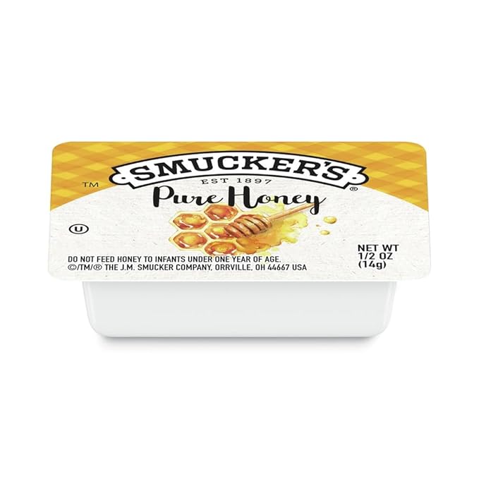 Smucker's Honey Portion Control 0.5 Ounce (Pack of 200)