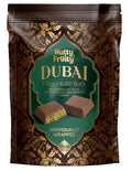 Nutty &amp FrUity Dubai Chocolate Bars Milk Chocolate with Pistachio Individually Wrapped 16 oz (454gr)