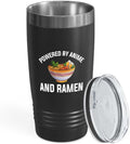 Ramen Lover Black Edition Tumbler 20oz - Powered by anime - Food Lovers chicken pumpkin vegan pantry spicy noodles
