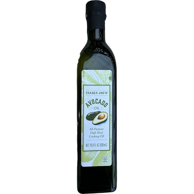 Trader Joe's Avocado Oil All Purpose High Heat Cooking Oil 16.9 Fl Oz (Pack of 1)