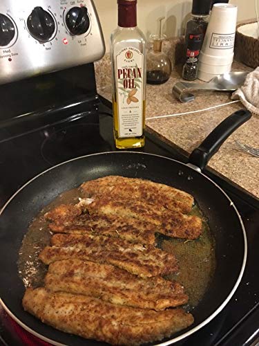 Guidry Organic Farms - Pecan Oil (8.5oz/250mL) USDA Certified Organic Pecan Oil Keto FriendlyFor CookingSalads Cold-PressedHighest Smoke Point of 470.Hand Made with Love