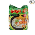 Mama Instant Rice Vermicelli Clear Soup Net Weight to an Envelope 55 G./10 Pac. Product of Thailand