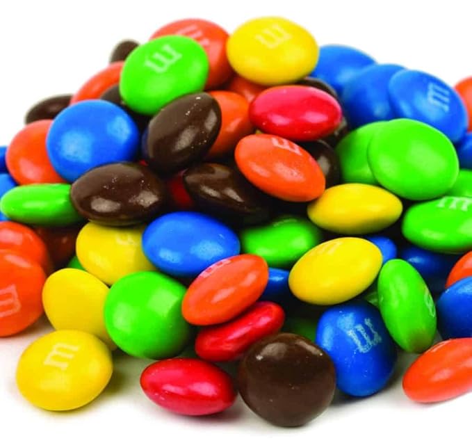 M&ampM Milk Chocolate Candy - Bulk Chocolate Candy Delicious and Colorful Candy for Party Bags – (2 LB. Milk Chocolate)