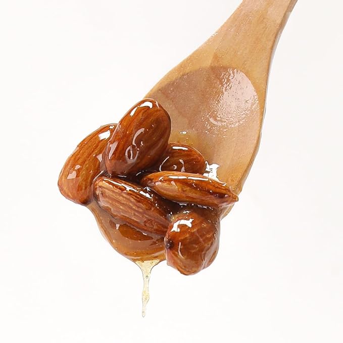 Reeq AlNahl Premium Natural Honey – 500g | Pure Fresh &amp Rich in Flavor | Perfect for Daily Use (with Nuts)