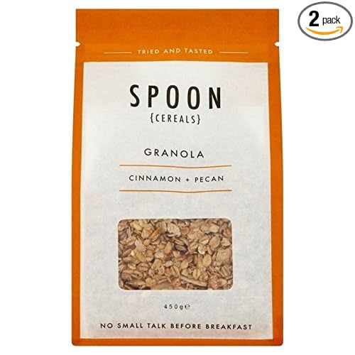 Spoon Cereals Cinnamon + Pecan Granola 450g - Pack of 2