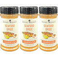 Gourmet Warehouse Seafood Seasoning 6 ozs 3 Pack - Gluten Free No MSG No HFCS
