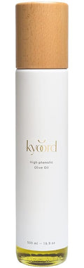 kyoord High-Phenolic Extra Virgin Olive Oil - Unfiltered Cold-Pressed Early Harvest - Peppery Robust Green Notes - Packed with Polyphenols Oleocanthal Antioxidants 500ml