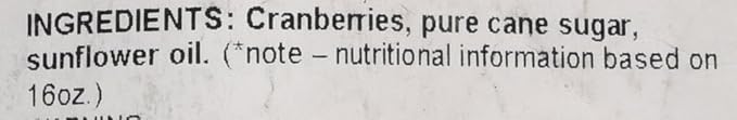 Gerbs Dried Sweetened Cranberries 2 lbs. | Unsulfured No Artificial Additives Resealable Bag | Naturally Tart &amp Juicy | Top 14 Allergen-Free