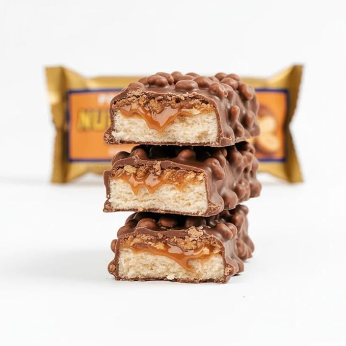 BarbeIIss - High-Protein Snack Bars – Protein Bar Variety Pack (9 Count) 20g Protein No Added Sugar Cookies &amp Cream Salty Peanut Caramel &amp Cashew