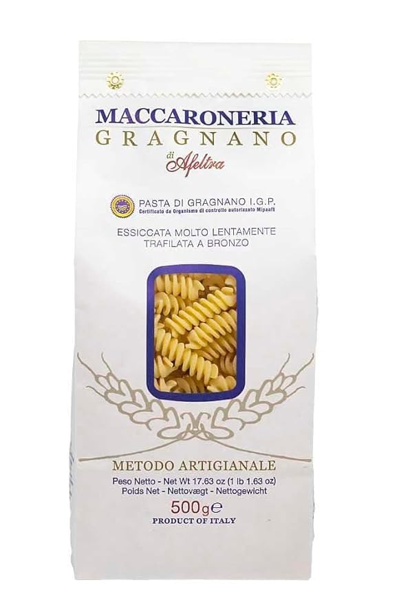 Afeltra Pasta Di Gragnano IPG Tortiglione 17.6 OZ 12 Pack