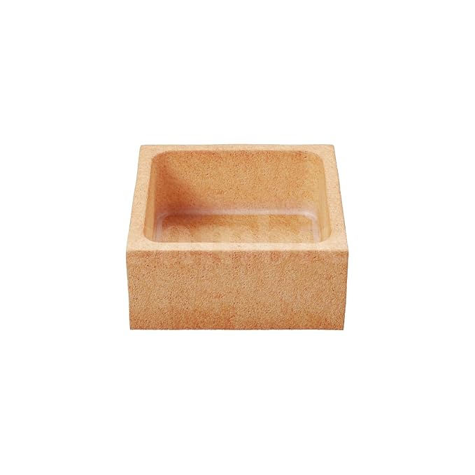 Cambie Mini Square Vanilla Tart Shells 33mm (1.3) Diameter French Style Tart Shells White Chocolate Coating Pack of 96