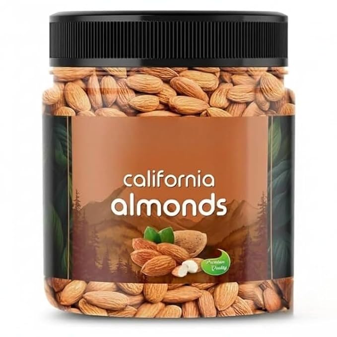 California Almonds Real Nuts | High In Fiber Protein Magnesium &amp Phosphorus | Natural Premium Almond Dry Fruits.