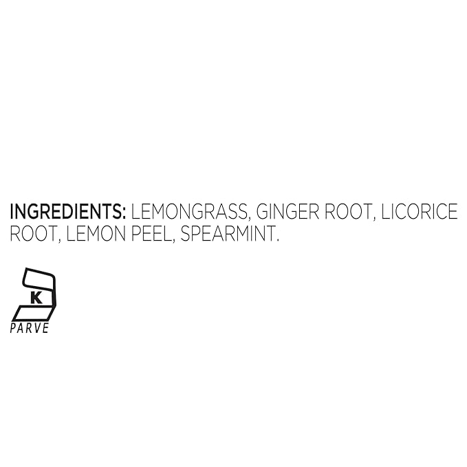 Tea Forte Ginger Lemongrass Premium Loose Leaf Caffeine-Free Herbal Tea Blend Canister Makes 35-50 Cups