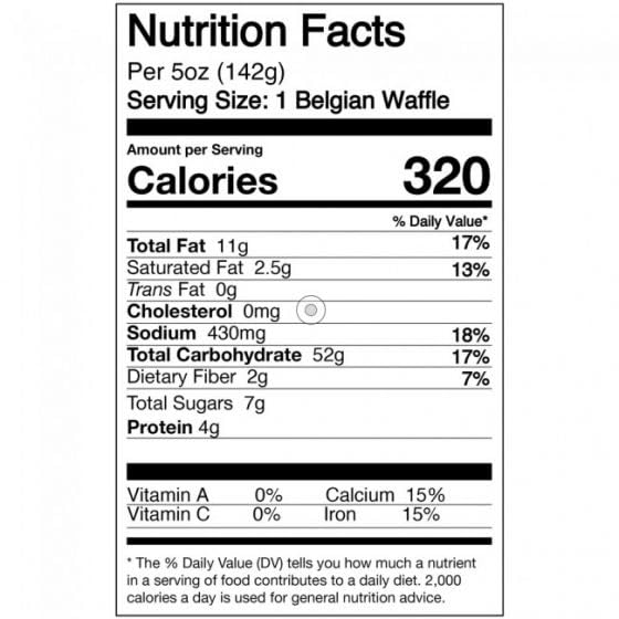 Sephra Belgian Waffle Mix 30lb case. Just add water! Vegan Nut Free and Kosher COR 519 Non-Dairy. For delicious Belgian Waffles for breakfast lunch and dinner every time.