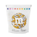 M&ampM's Milk Chocolate Happy 50th Birthday Candy 2lb Bulk with Printed Birthday Clipart for Birthday Gifts Cupcakes Over The Hill Party Favors and Decorations