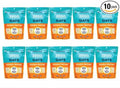 ZEGO Foods Double Protein Raw Oats Organic Purity Protocol Gluten Free GIyphosate Free 14 oz bags Bundle of 10 Bags (140 oz total)