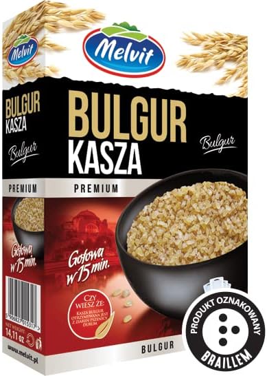 400 G BULGUR PREMIUM MELVIT - BOX OF 6 UNITS