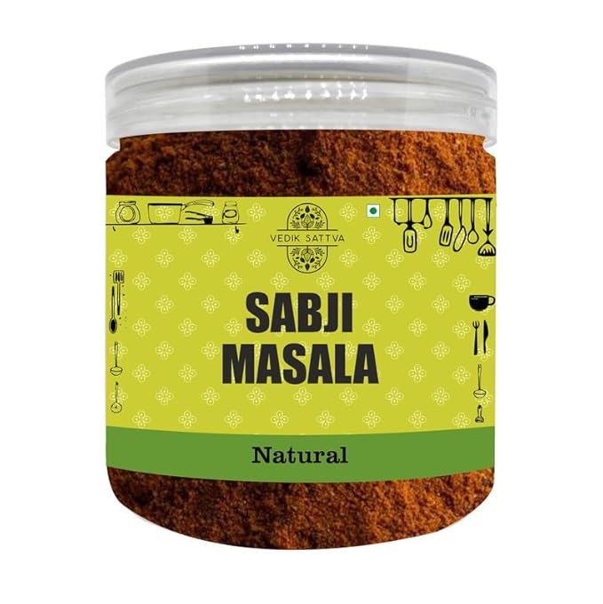 Vedik Sattva Natural Sabji Masala 10.58 OZ / 300 GM | Pack Of 1 Box
