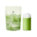 OSULLOC Volcanic Isle Matcha Milk Tea – Premium Jeju Matcha Latte Powder Just Add Water Creamy &amp Smooth Large Pouch (10.6oz 300g)
