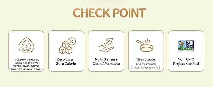 ALTist Allulose Syrup Sweetener – Zero Calorie Liquid Sugar Alternative Keto Vegan Non-GMO Plant-Based | 1:1 Sugar Replacement No Net Carbs Zero Fat 17.7 fl oz x 2 Bottle - Vanilla