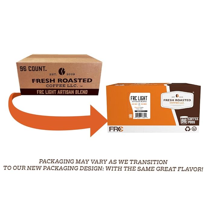 Fresh Roasted Coffee Dark Roast Variety Pack K-Cup Compatible 96 Pods