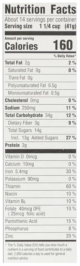 Mom's Best Honey Nut Toasty O's 20-Ounce Bag (Pack of 5)