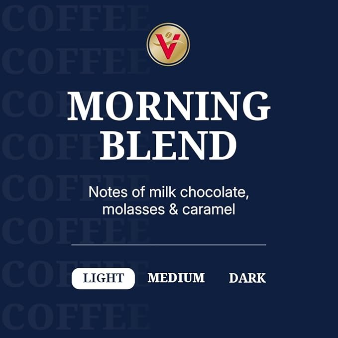 Victor Allen's Coffee Morning Blend Light Roast 42 Count Single Serve Coffee Pods for Keurig K-Cup Brewers