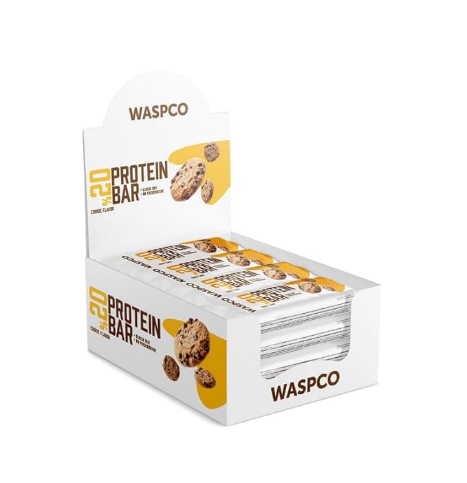(12 Count) Protein Bars COOKIE Gluten Free with 8g Protein and 0.7g Sugar 40G