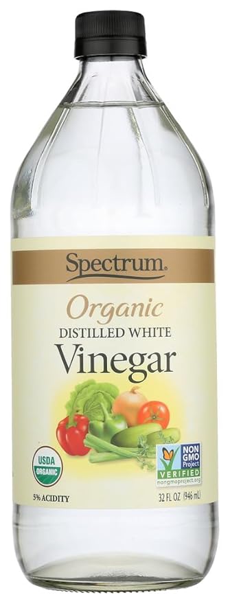 Spectrum Naturals Distilled White Vinegar 48x 32 Oz